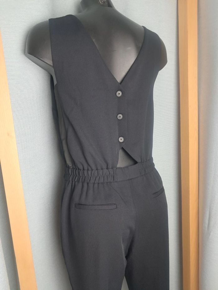 Comptoir des cotonniers combinaison pantalon noir classe et habillée T.36 - photo numéro 2
