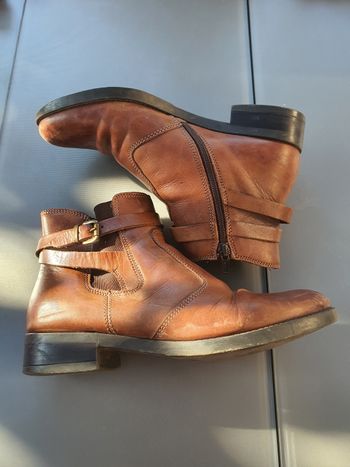 Bottine marron Ellen blake