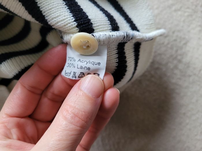 Pull marinière flottille 4 ans - photo numéro 5