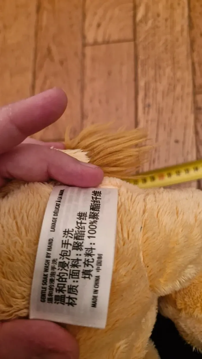 Peluche Big feet / roi lion 🦁/ disneyland - photo numéro 9