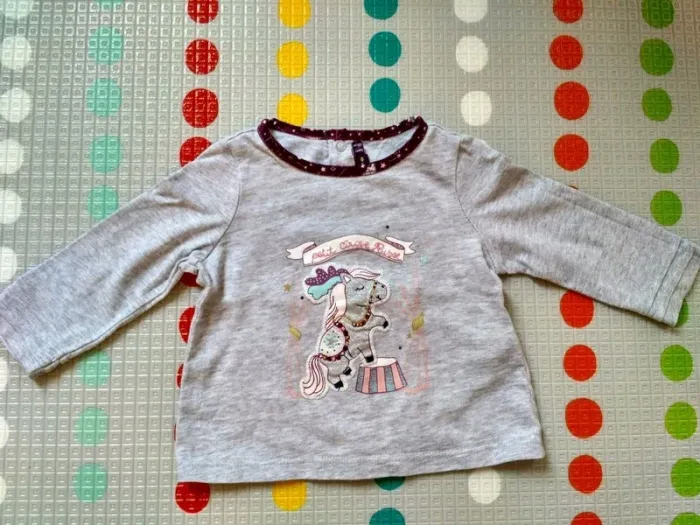 Haut manches longues sergent major 6 mois