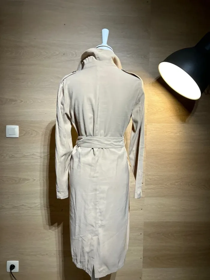 Trench porté une fois Kiabi femme S comme neuf - photo numéro 5