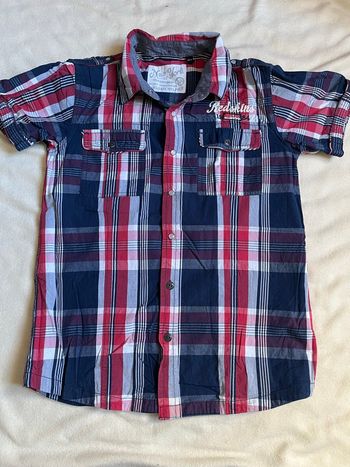 Chemise manches courtes 14 ans 