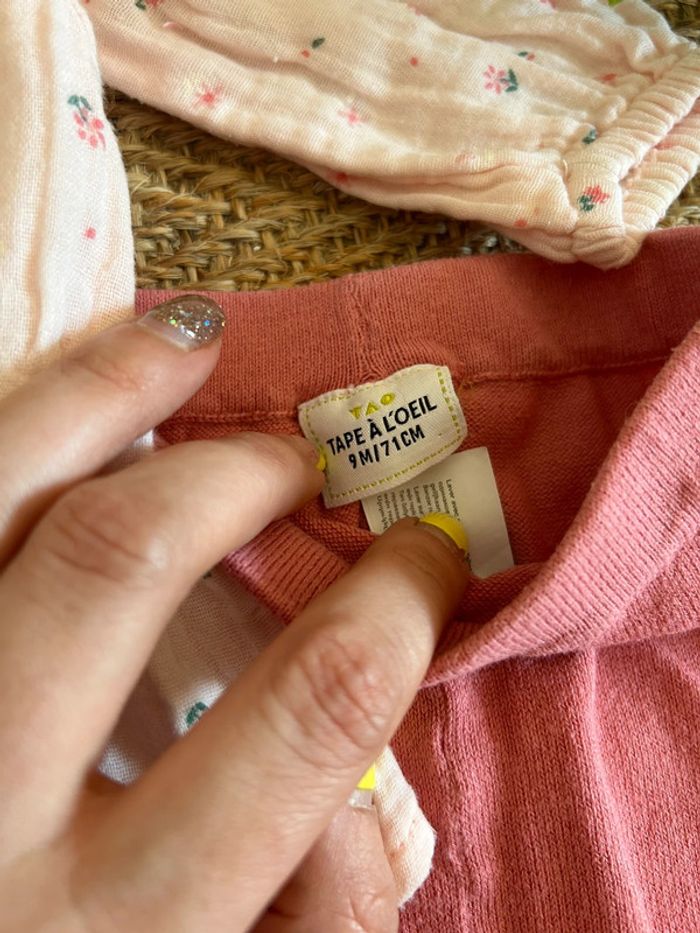 Ensemble 9 mois TAO fille - photo numéro 2