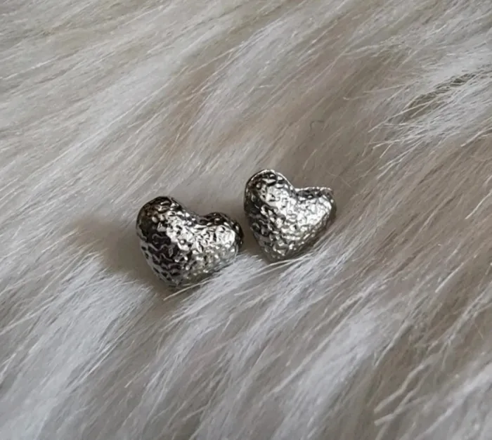 💎Boucles d’oreilles Argenté Coeur 💎
