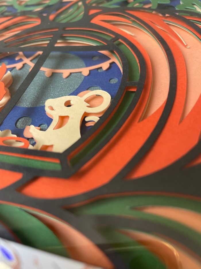 Cadre 3D Heure du thé citrouillé - photo numéro 2