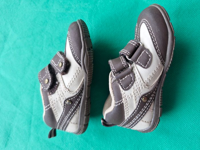 Chaussure 19 Tex Baby Marron et beige - photo numéro 3