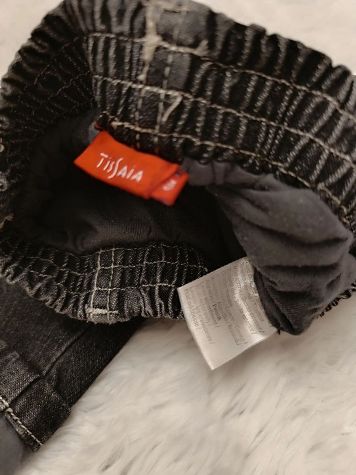 Jean taille élastique T. 6 mois Tissaia - photo numéro 9