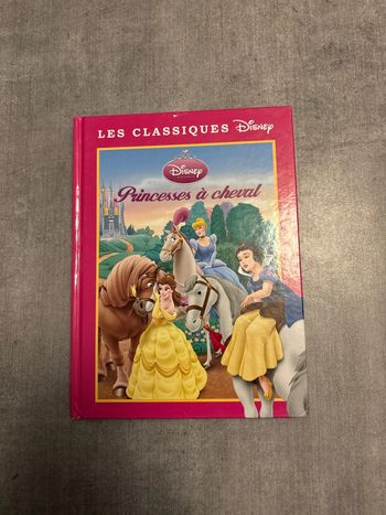Livre Disney, princesse à cheval