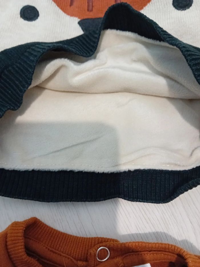 Mot de 2 pull epais 3 mois - photo numéro 3