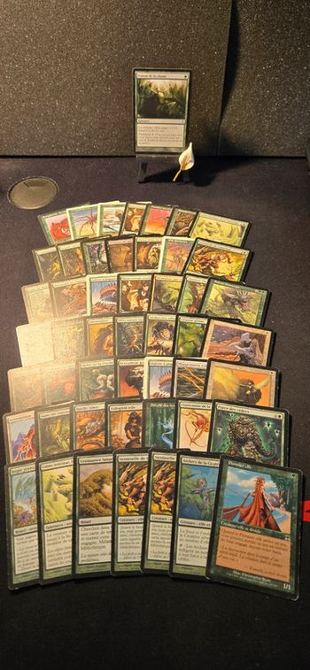 Gros lot d’anciennes cartes Magic