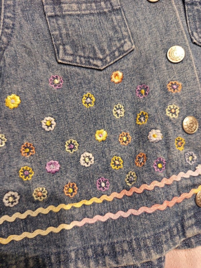 Veste en jeans, TCF, 12 mois - photo numéro 4