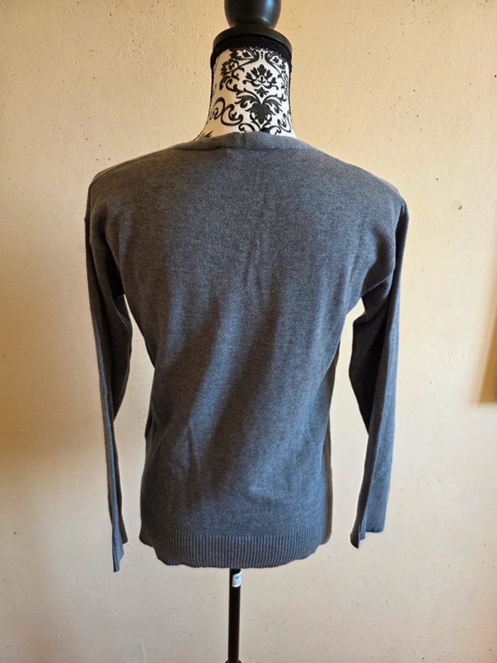 Pull gris femme T : L - photo numéro 3