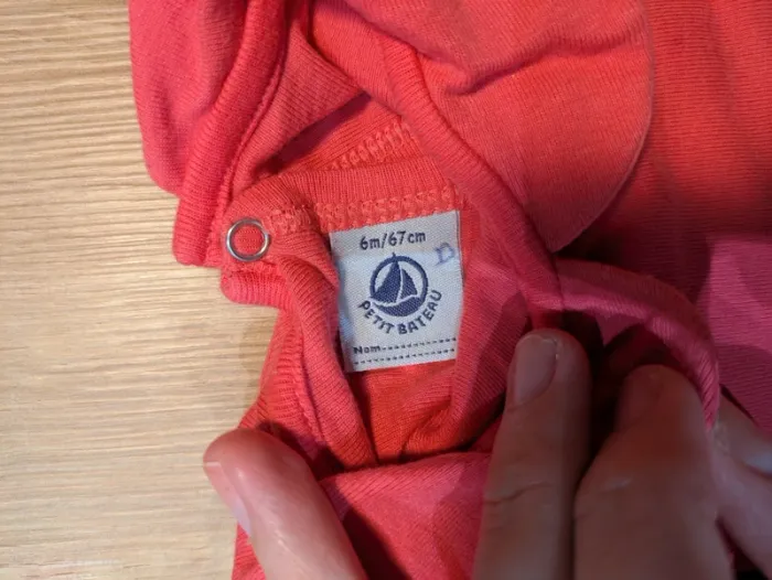 Body petit bateau 6 mois - photo numéro 2