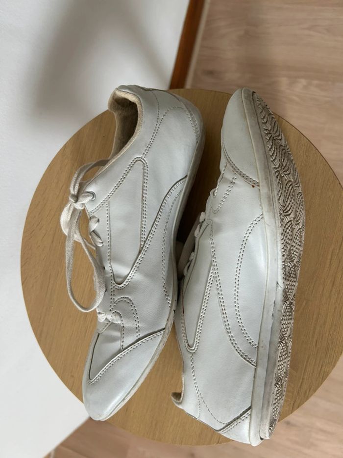 Baskets Kappa vintage blanches – Taille 37 - photo numéro 7