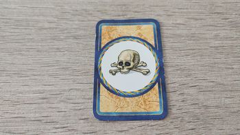 Carte tête de mort pièce détachée jeu de société Labyrinthe Ravensburger #A80