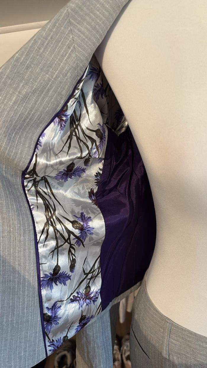 Ensemble tailleur gris jupe + blazer Mexx T38/40 - photo numéro 6