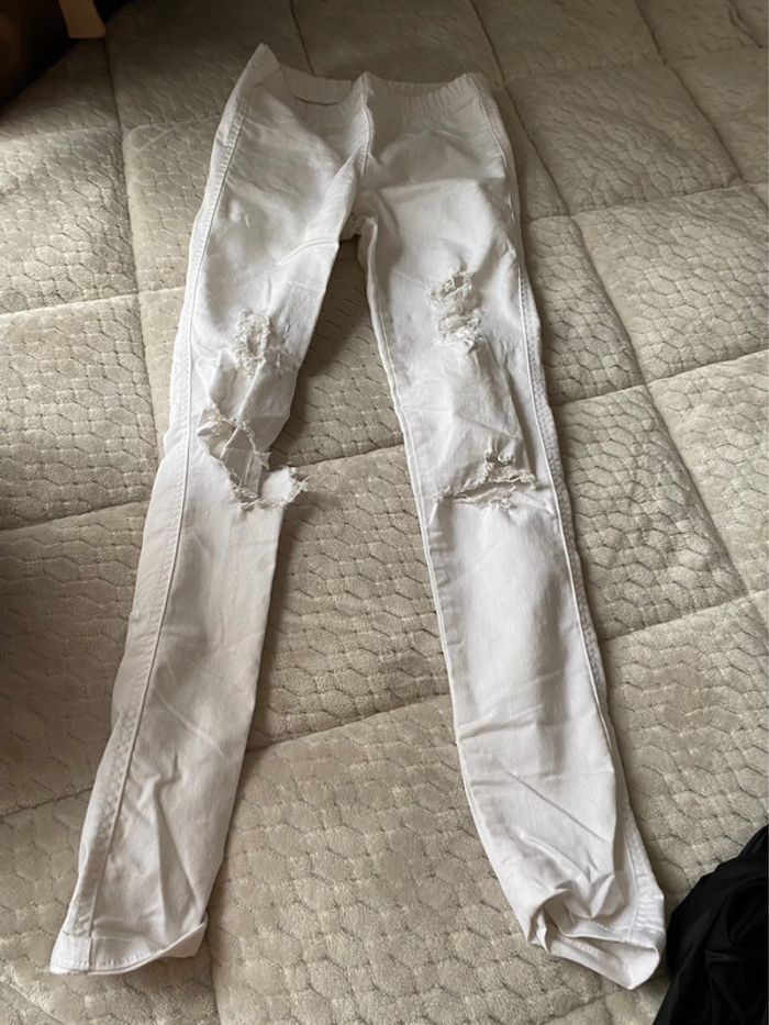 Leggings blanc taille xs
