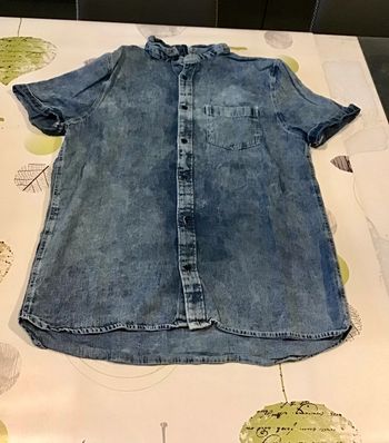 Chemise en jeans Manches courtes taille M marque H&M