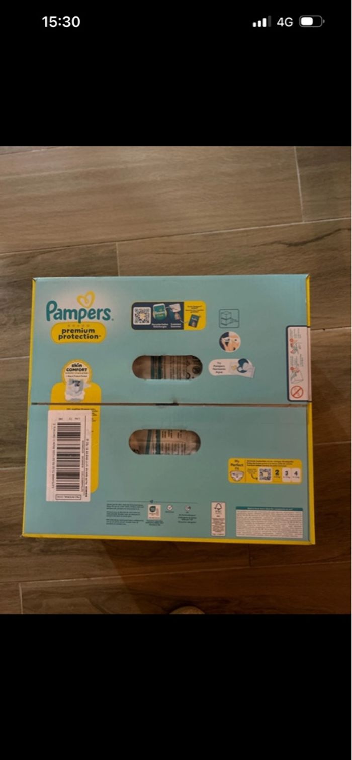 COUCHES PAMPERS TAILLE 2