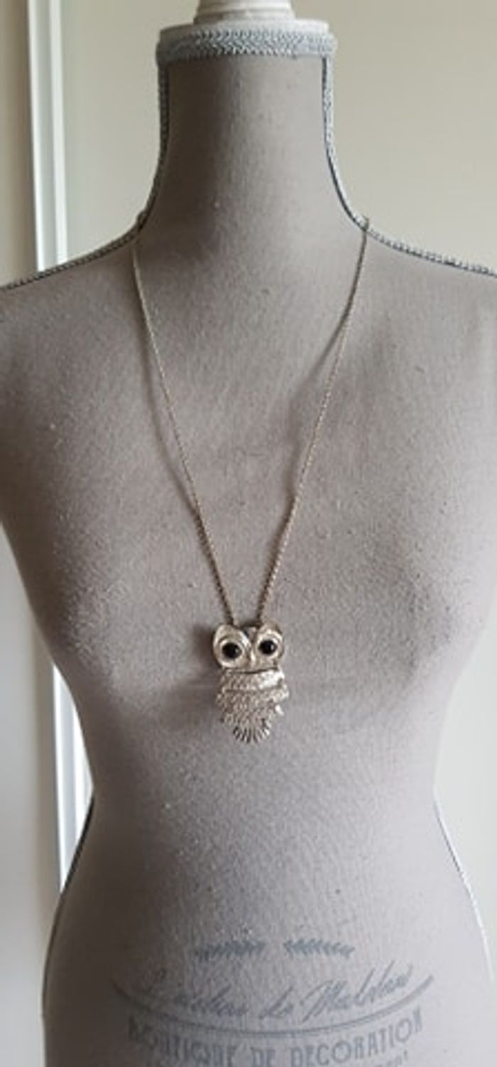 Collier / pendentif hibou