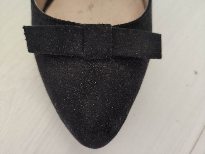 Paire d'escarpins noir T39 TEX talon 7cm très bon état - photo numéro 3