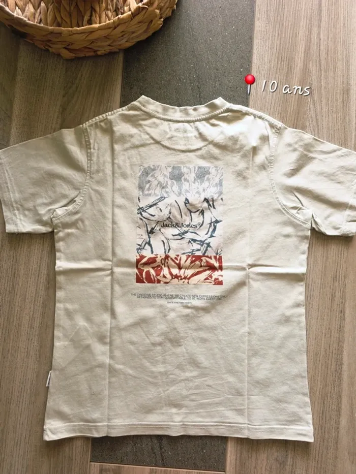 Tee-shirt jack&Jones 10 ans