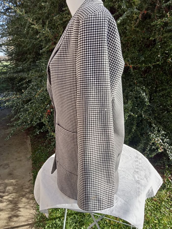 Veste pieds de poule coton - photo numéro 5