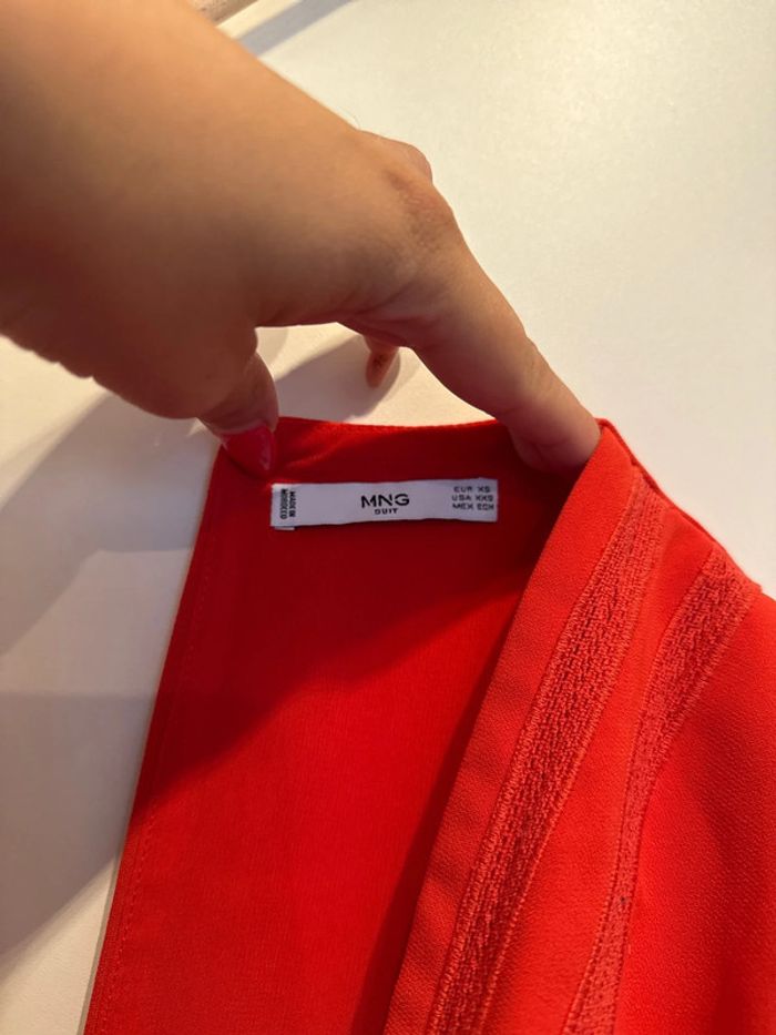 Superbe tunique rouge - photo numéro 5