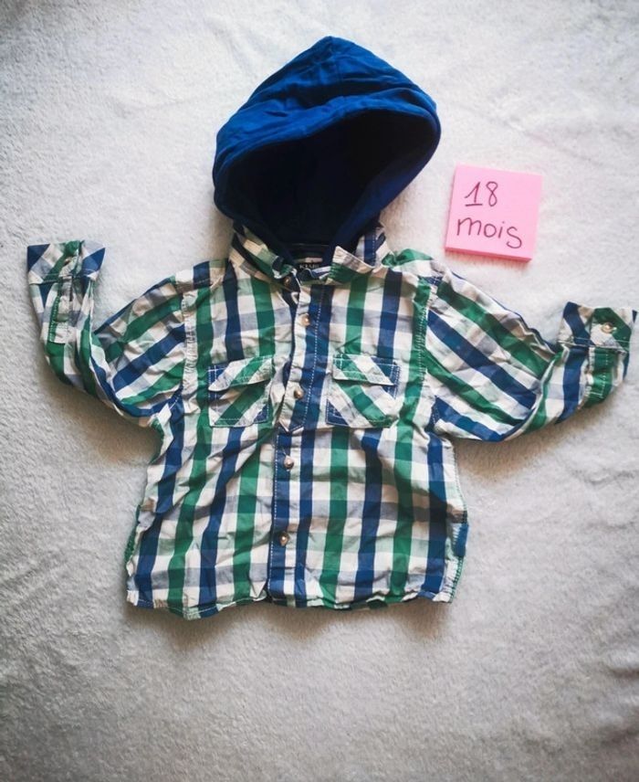 Chemise à  capuche - kiabi - 18 mois - photo numéro 2