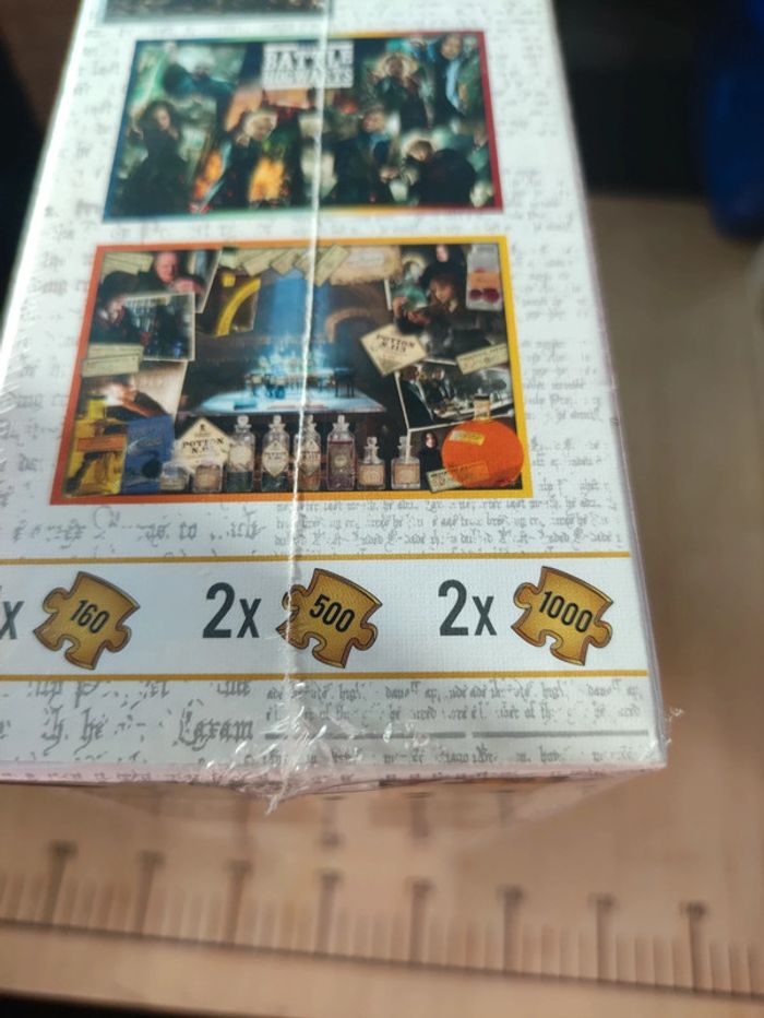 Lot 5 Puzzle Harry Potter 1000 pièces 500 et 160 pièces - photo numéro 3