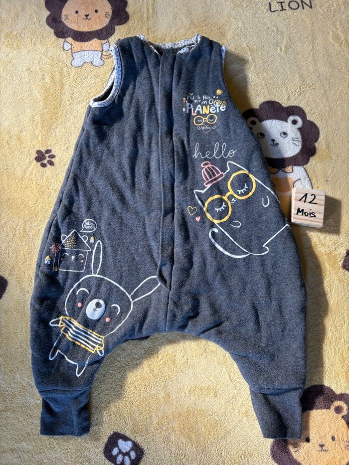 Gigoteuse turbulette petit béguin 12/18 m