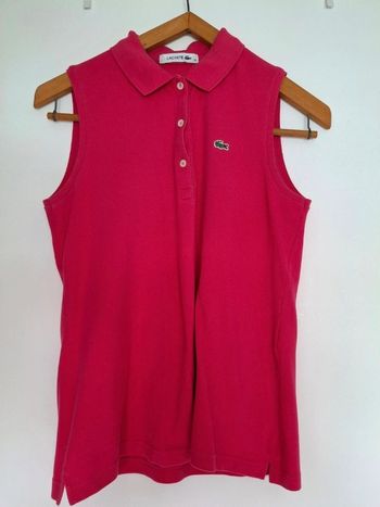 Polo sans manches lacoste