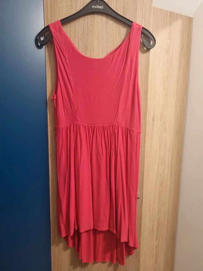 Robe longue à l'arrière