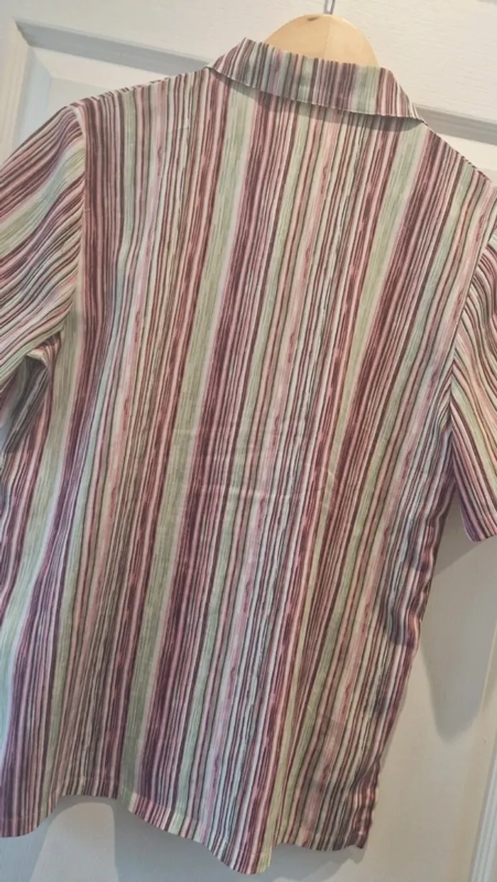 Belle chemise  /blouse vintage damart taille s tres bon etat - photo numéro 5