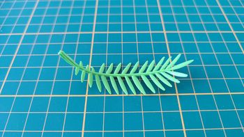 Feuille 3 palmier 30616430 pièce détachée Playmobil 5433 Famille avec piscine et plongeoir #B55