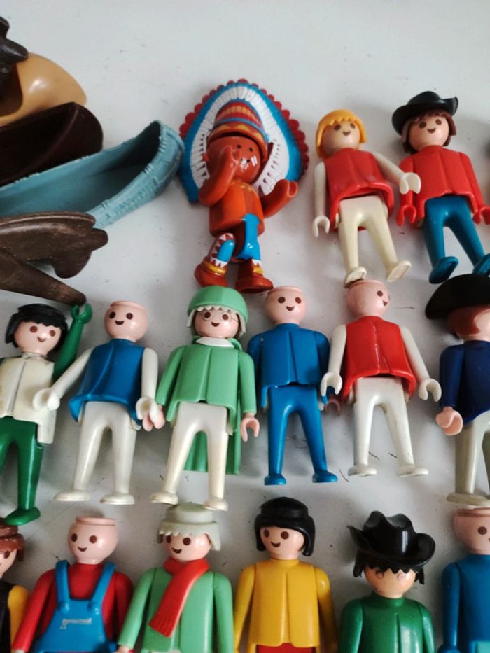 Lot de personnages playmobil Vintage - photo numéro 6