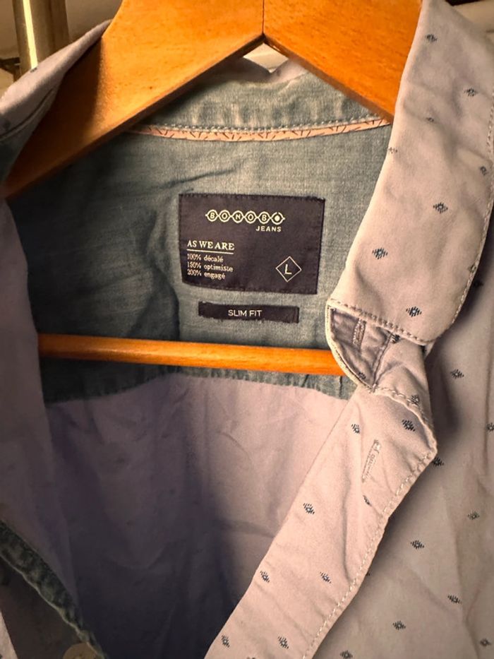 Chemise bonobo slim t l - photo numéro 3