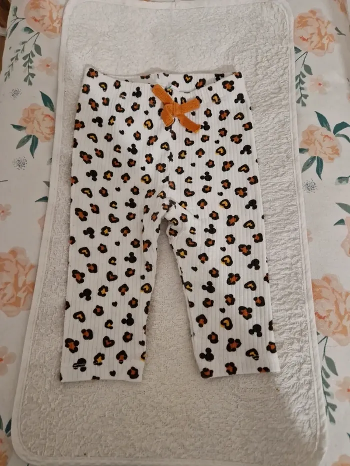 Ensemble minie legging + sweat léopard - photo numéro 5