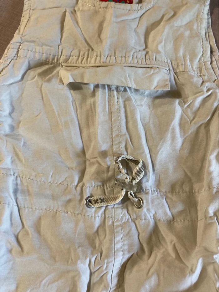 Salopette bébé beige Mini Mexx - Taille 68 (9 mois) - photo numéro 2