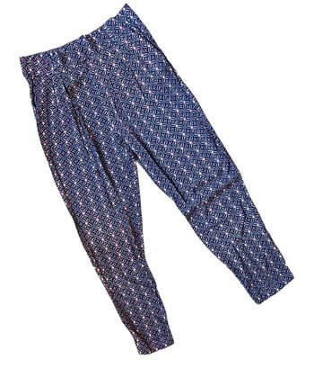 Pantalon à motifs violet et rose Hollister taille S très bon état