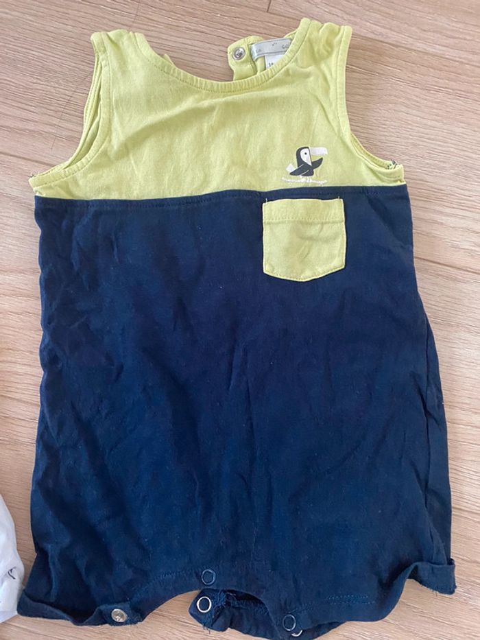 Lot de 2 combishorts 18 mois très bon etat - photo numéro 3