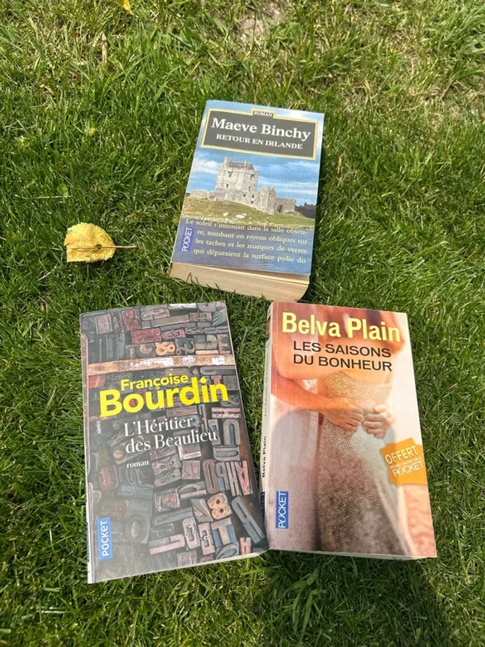 Lot de 3 livres