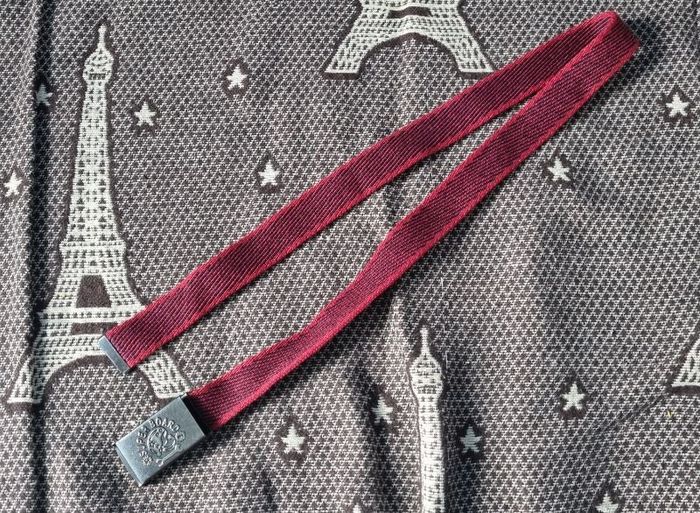 Ceinture bordeaux et marine Super Board