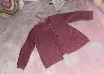 Gilet bébé fille