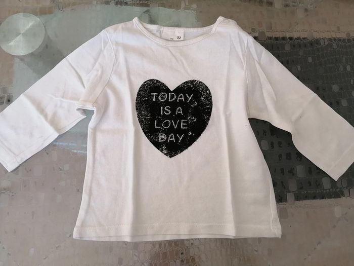 Tee shirt fille 9mois