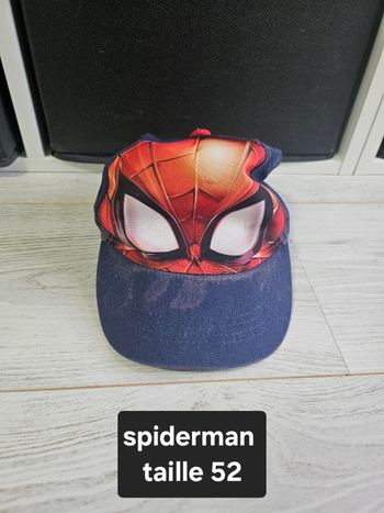 Casquette spiderman taille 52