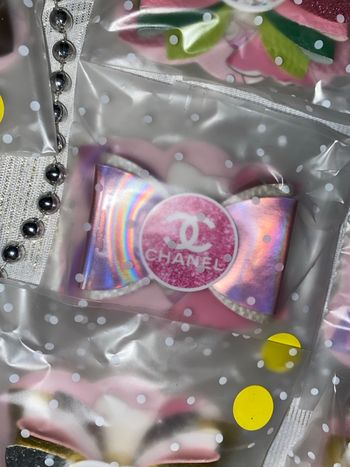 Barrette simili cuir