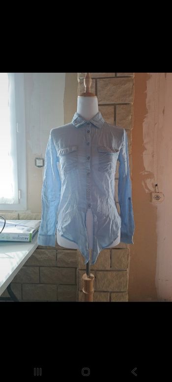 Chemise bleu
