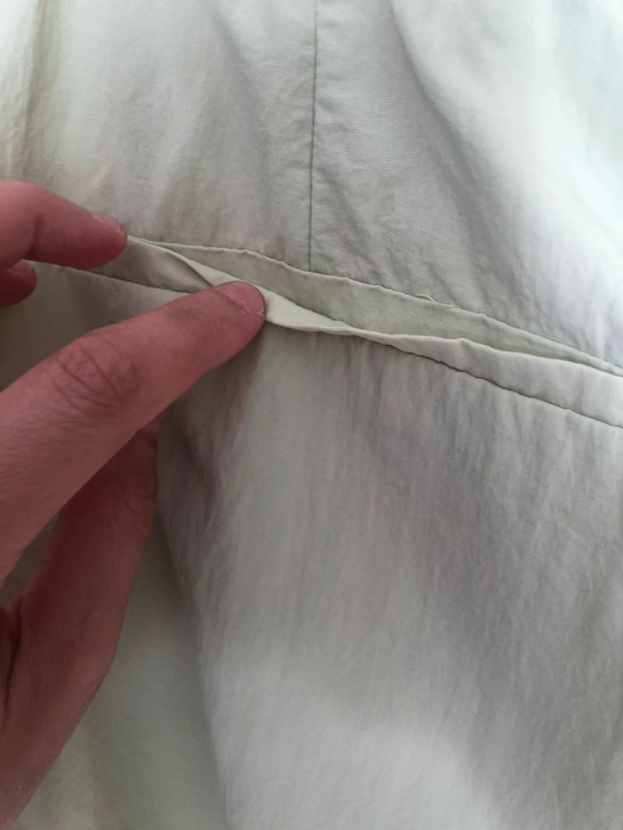 Superbe beau pantalon parachute vert 🍏 Zara neuf avec étiquette taille M - photo numéro 11